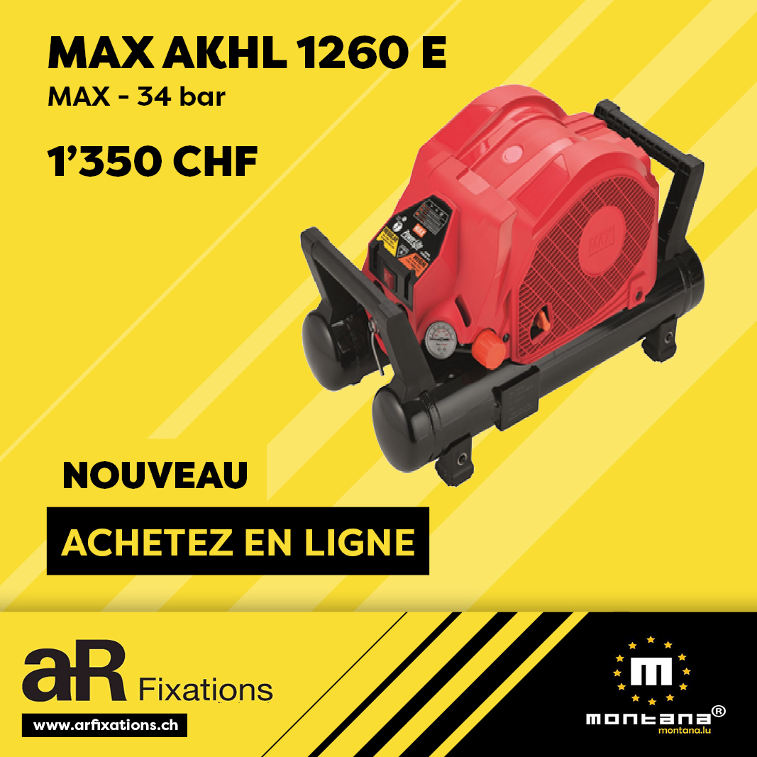 Compresseur MAX AKHL 1260 E