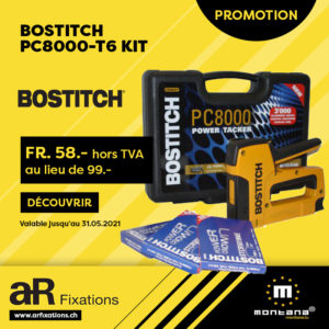 highlight promo BOSTITCH PC8000-T6 kit